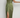 Page's Olive Green Slit Cut Gown